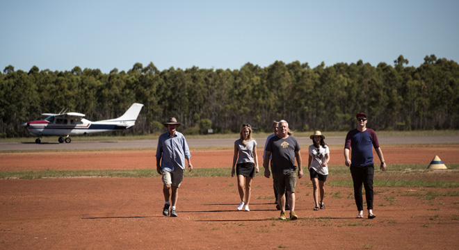 Gove Airport Tarmac, Northern Territory, First Contact - Series Two - Photograph by David Dare Parker